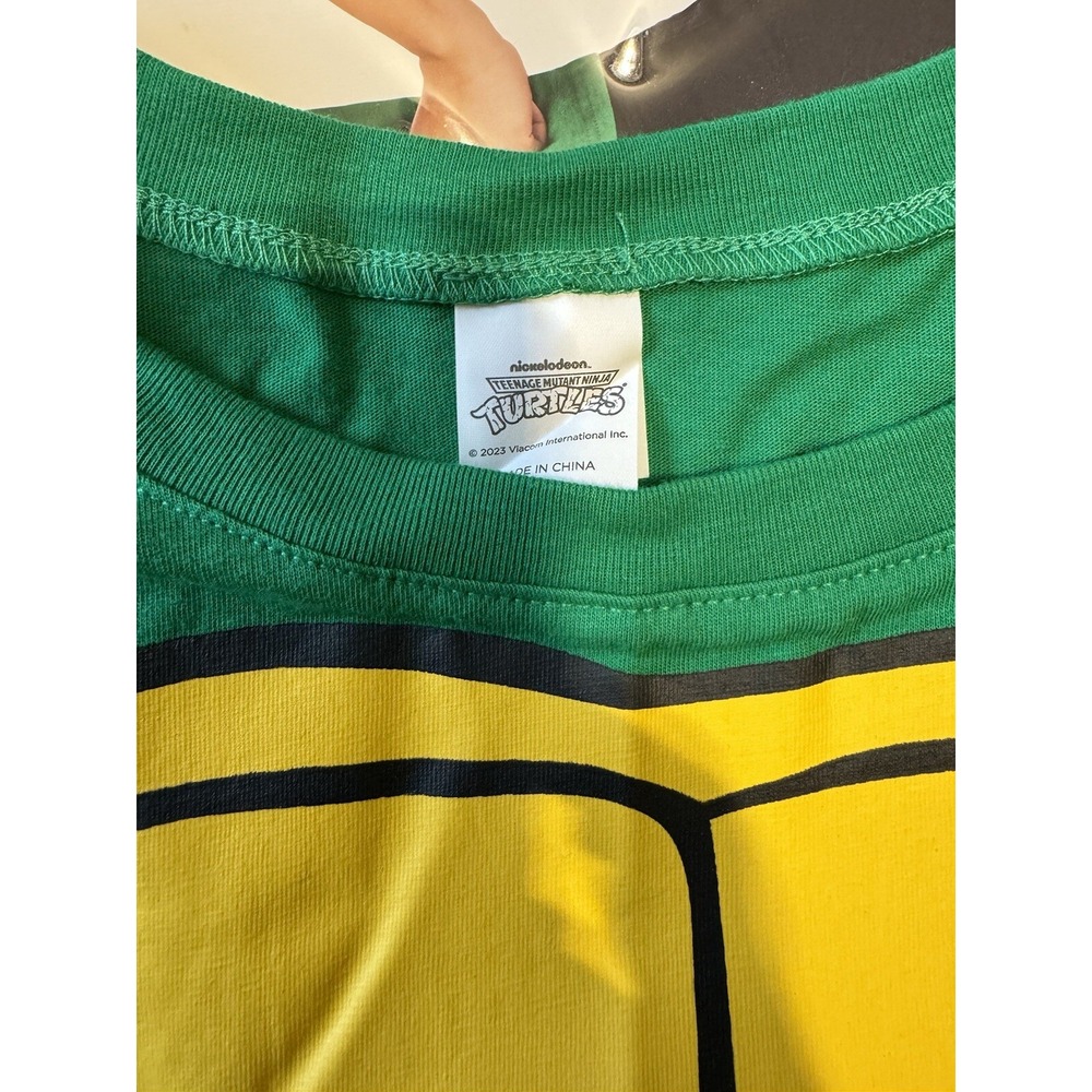 Teenage Mutant Ninja Turtles TMNT Costume‎ T-Shirt Kit Adult M 8-10 Nickelodeon - Picture 7 of 8